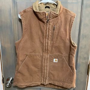Women’s brown Carhartt vest